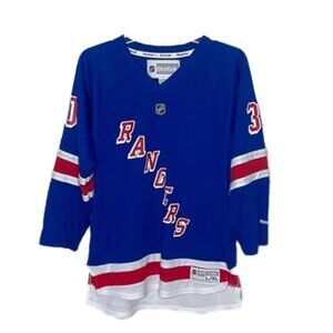 🆕 REEBOK Boys Rangers Jersey Size XL